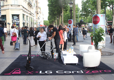 Un aspirateur à public