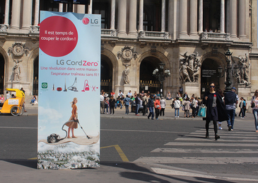 Un aspirateur à public