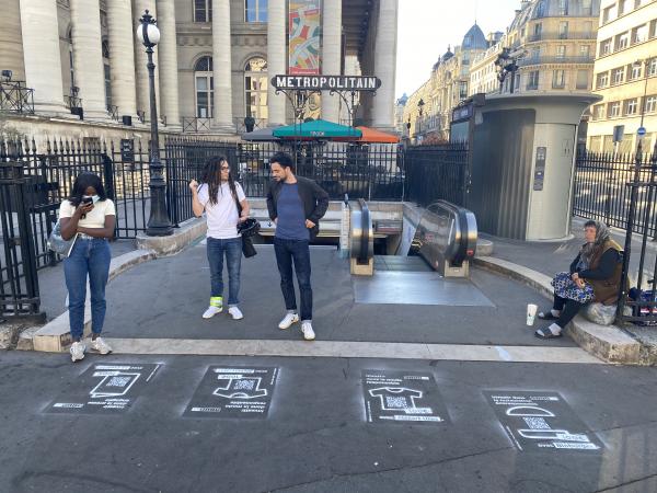Make way for other finance... on the Place de la Bourse