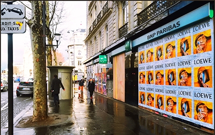 Les rues de Paris magnifient les 