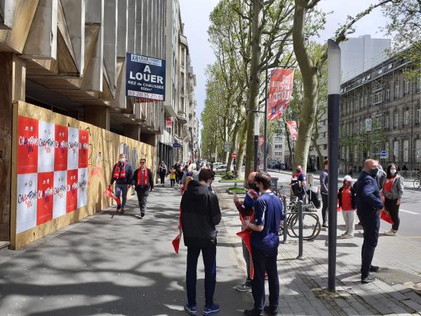 The French champions are on display