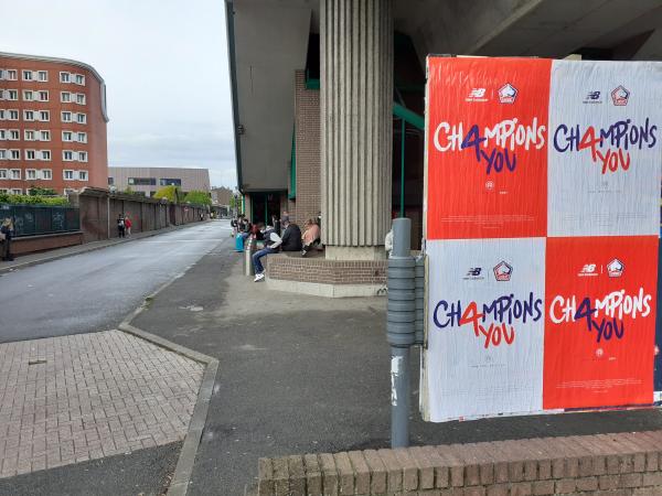 The French champions are on display