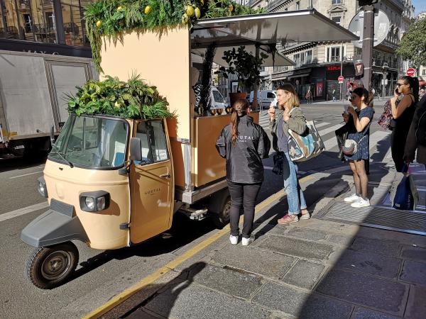 The Tuscan sun invites itself to Paris