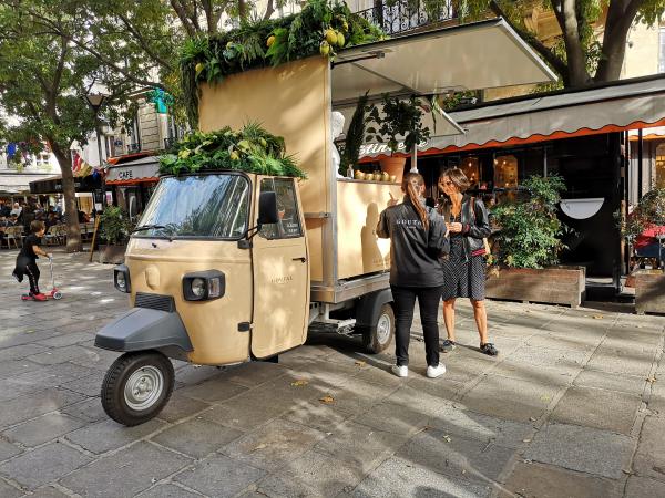 The Tuscan sun invites itself to Paris