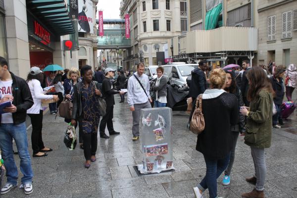 Le manga préféré des français en taille réelle dans Paris !