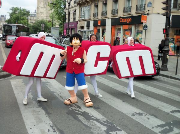 Le manga préféré des français en taille réelle dans Paris !