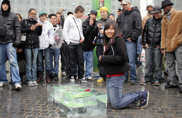 Les téléphones complètement givrés