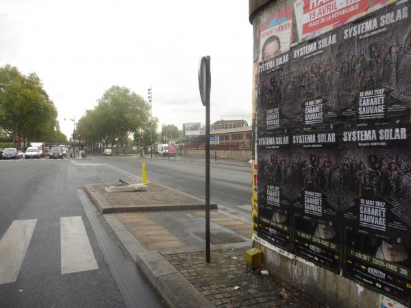 Systema Solar au Cabaret Sauvage avec l'Affichage Sauvage