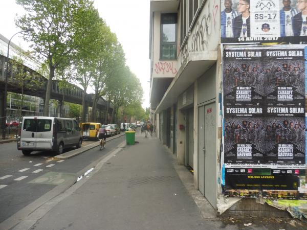 Systema Solar au Cabaret Sauvage avec l'Affichage Sauvage