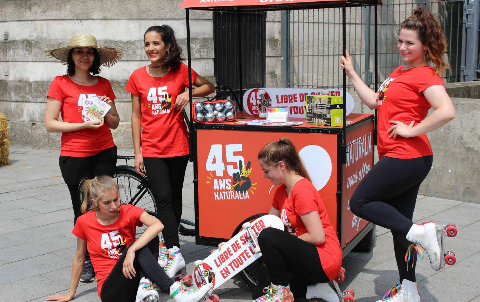 Naturalia crée pour ses 45 ans un grand marché bio en plein air