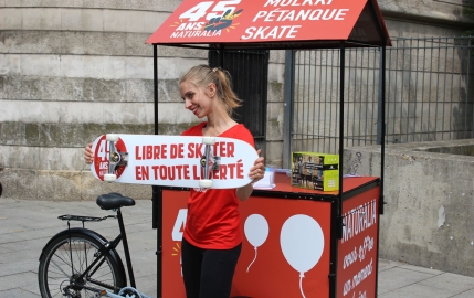 Naturalia crée pour ses 45 ans un grand marché bio en plein air