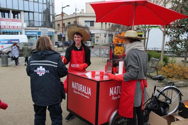 Naturalia adore la rue quand il s'agit de campagne événementiel