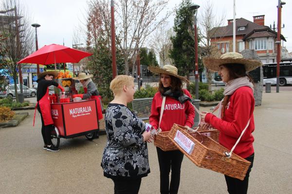 Naturalia adore la rue quand il s'agit de campagne événementiel