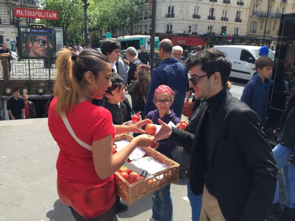 Croquez la pomme bio de Naturalia !!