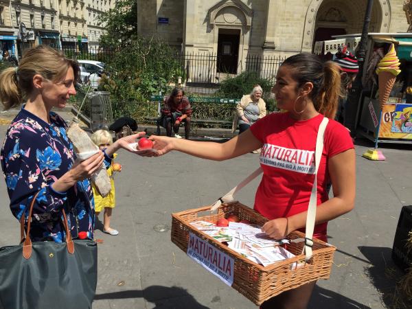 Croquez la pomme bio de Naturalia !!