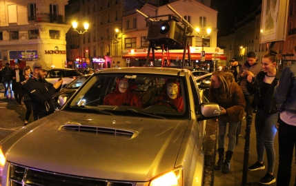Les héros de La Casa de Papel s'emparent des murs de Paris