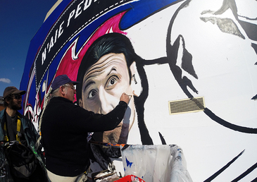 Une fresque célébrant Zlatan Ibrahimovic, une œuvre unique !