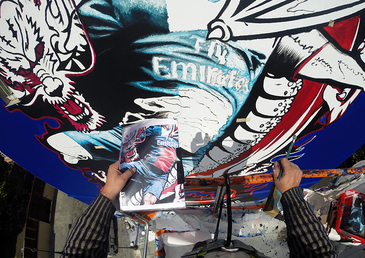 Une fresque célébrant Zlatan Ibrahimovic, une œuvre unique !