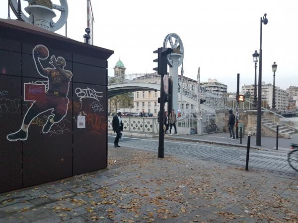 Kobe sur les toits de Paris