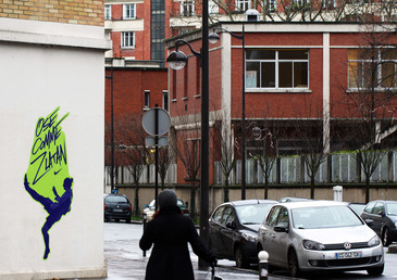 Une fresque Zlatanesque envahit la capitale avec Nike !