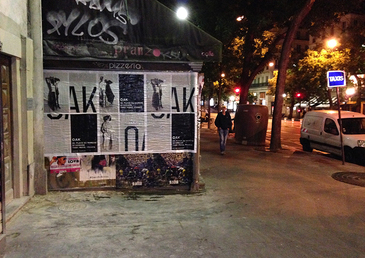 OAK promeut son nouveau magasin dans les rues parisiennes