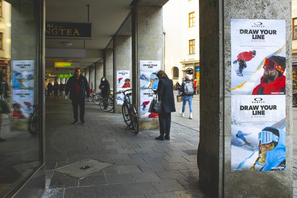 Oakley ramène les pistes de ski en ville