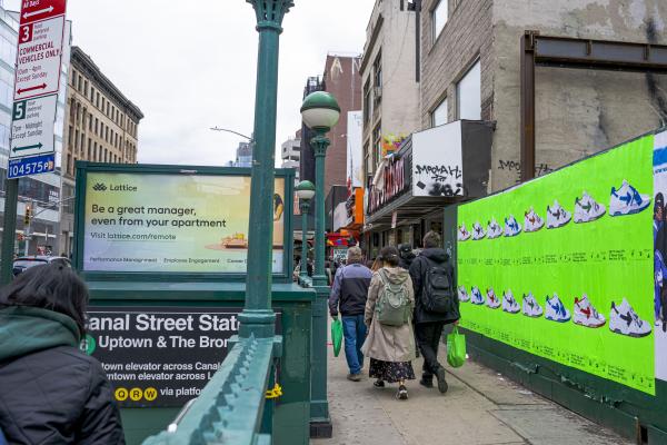 Quand Off-White s’affiche à New York