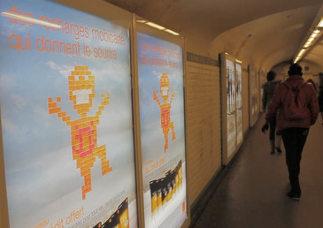 Pixeliser votre regard avec Orange