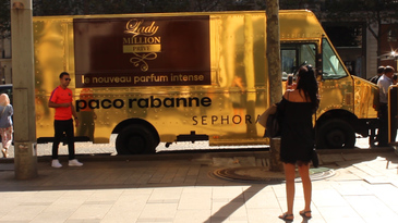 Paco Rabanne marks the launch of its Million fragrance range with a national Street Marketing campaign