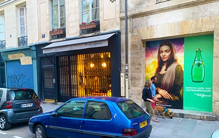 Perrier, a sparkling Mona Lisa