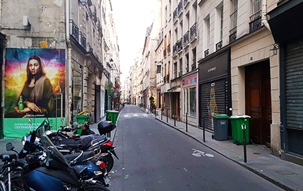 Perrier, a sparkling Mona Lisa