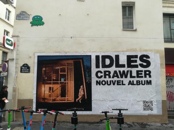 Des émotions sur les murs parisiens