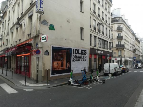 Des émotions sur les murs parisiens