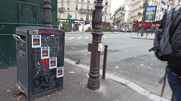 Des émotions sur les murs parisiens