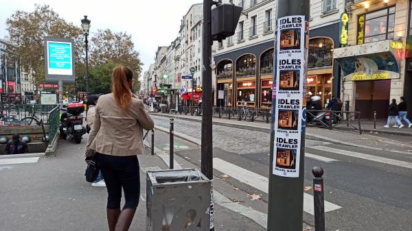 Des émotions sur les murs parisiens