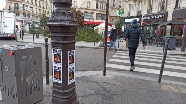 Des émotions sur les murs parisiens