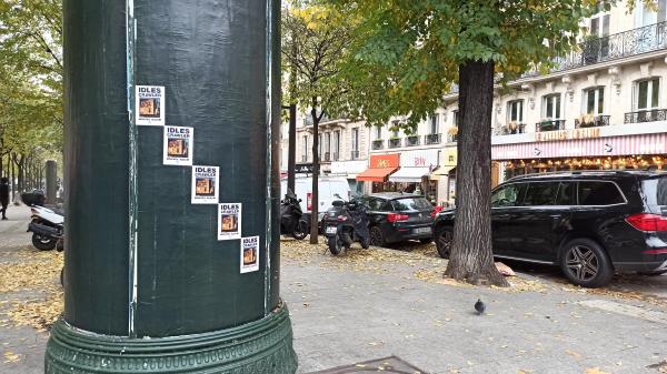 Des émotions sur les murs parisiens