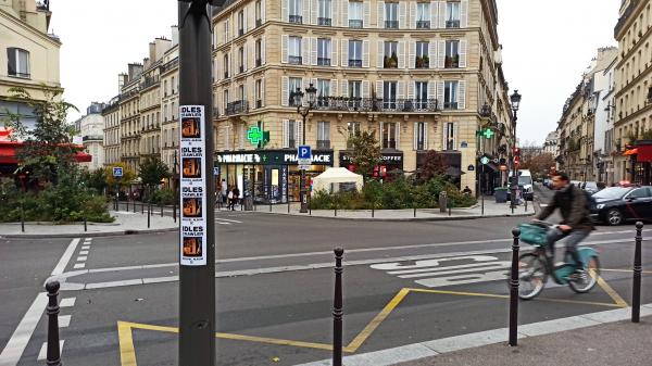 Des émotions sur les murs parisiens