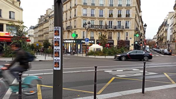 Des émotions sur les murs parisiens