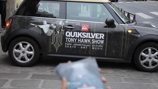 Quiksilver surf sur Paris