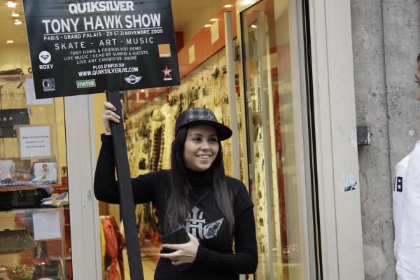 Quiksilver surf sur Paris