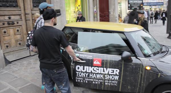 Quiksilver surf sur Paris