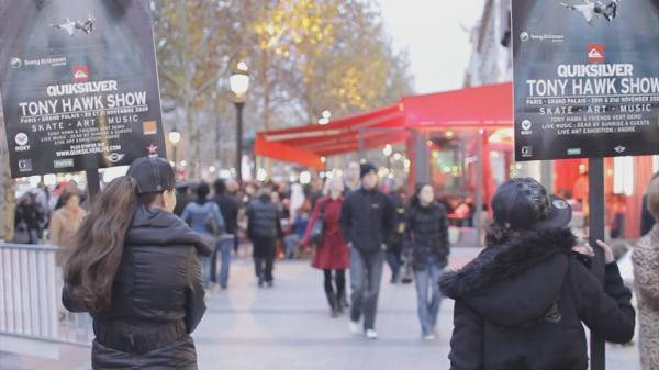 Quiksilver surf sur Paris