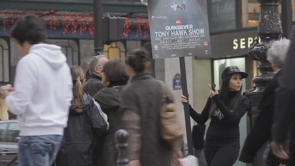 Quiksilver surf sur Paris