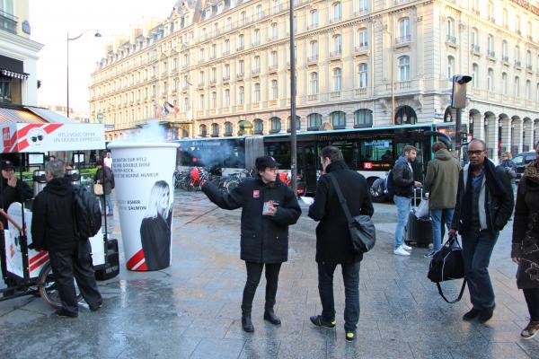 Un café à l'heure du 