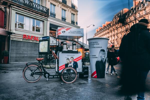 Un café à l'heure du 
