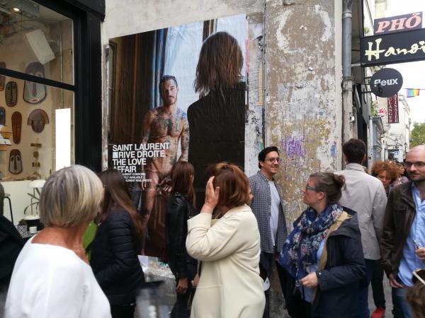 Sortez couverts avec l’homme nu de Saint Laurent