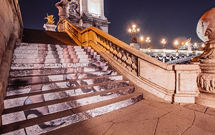 Saint Laurent turns the streets of Paris into a fashion runway