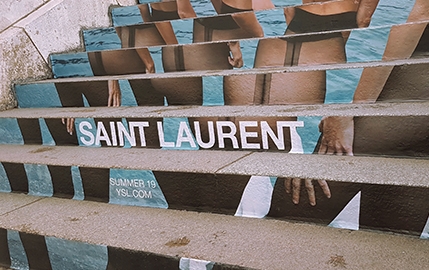 Saint Laurent turns the streets of Paris into a fashion runway