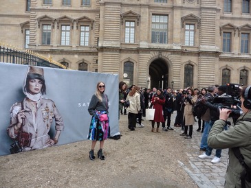 Satellite steals the show during the Paris Fashion Week